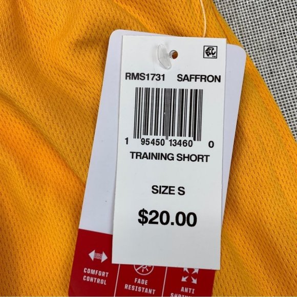 Russell Athletic Mens Shorts Mesh Performance Shorts size S - Picture 3 of 8